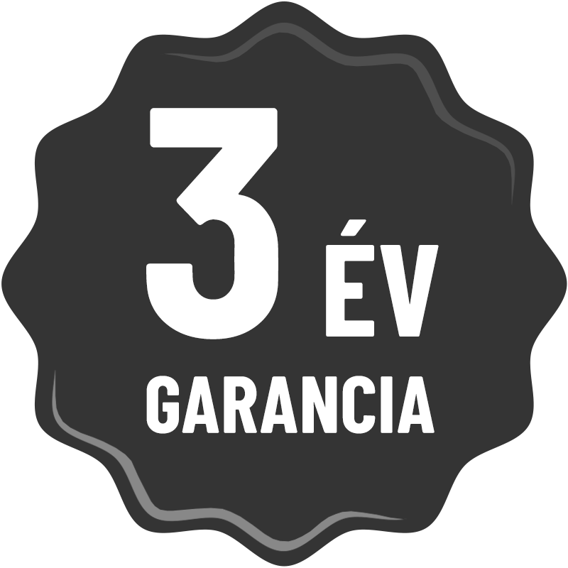 3 év garancia