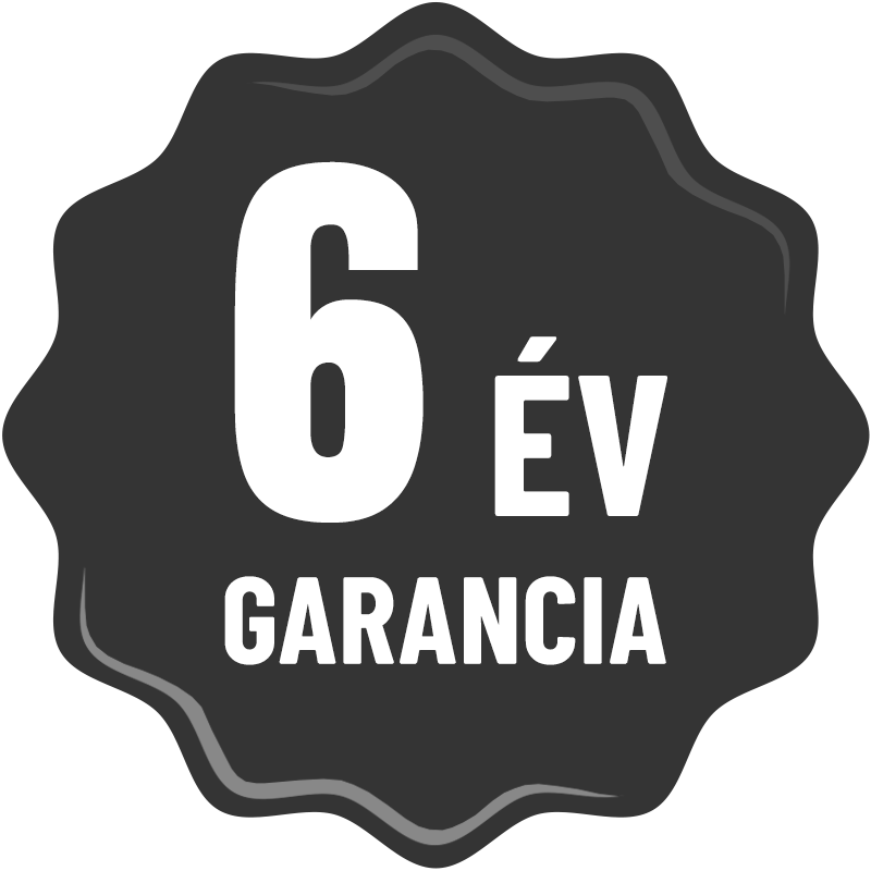 6 év garancia