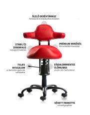 formabontó szék aktív üléssel