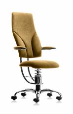 SpinaliS ergonomikus szék króm vázzal, extra színekkel