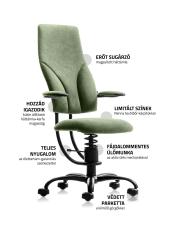 SpinaliS ergonomikus szék expta színekkel